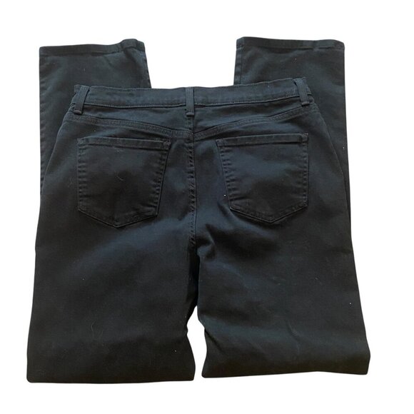 Gloria Vanderbilt Amanda Jeans Missy 14 Long Black #189L - Picture 5 of 8